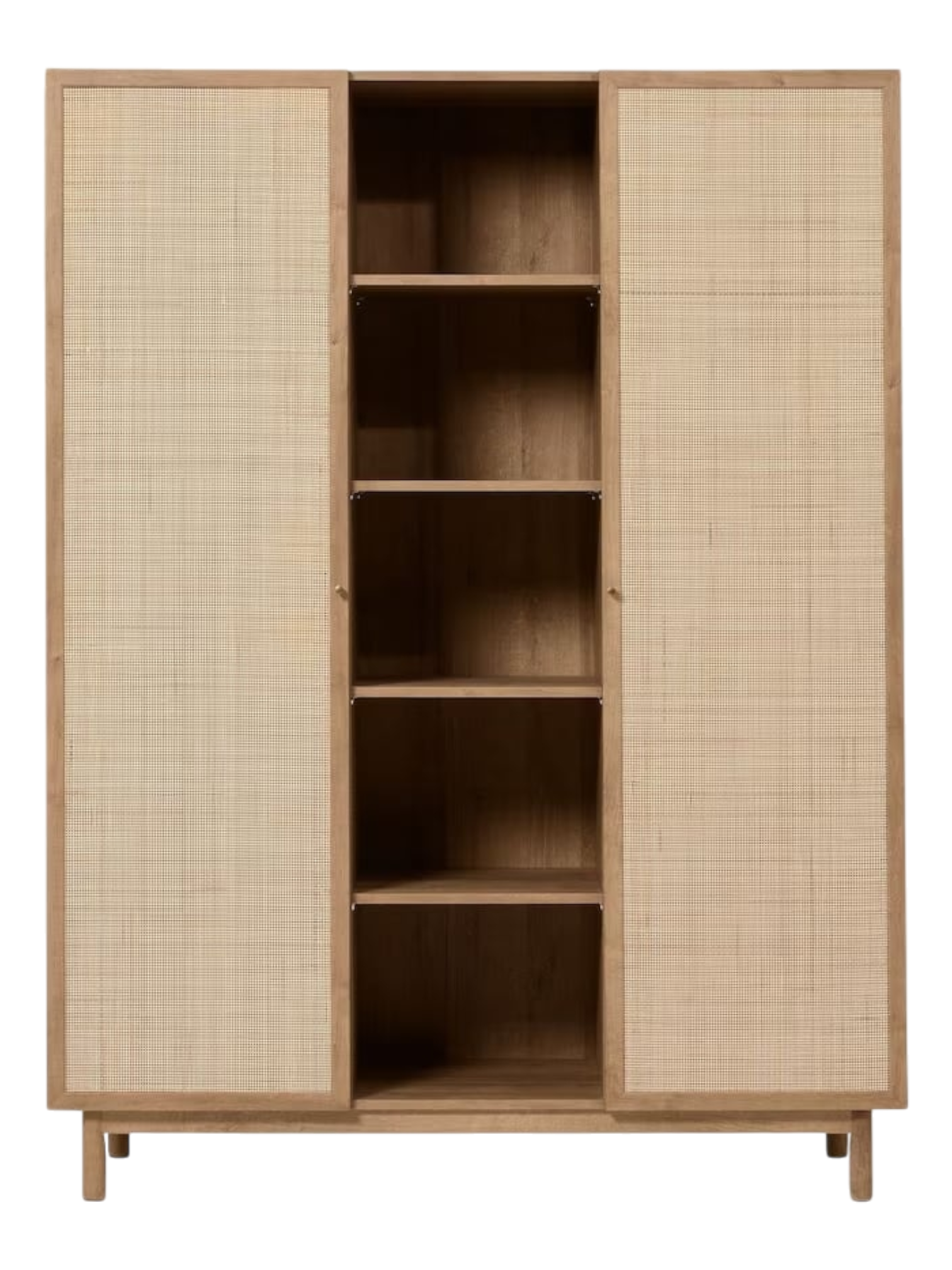 Pavia Rattan Triple Wardrobe
