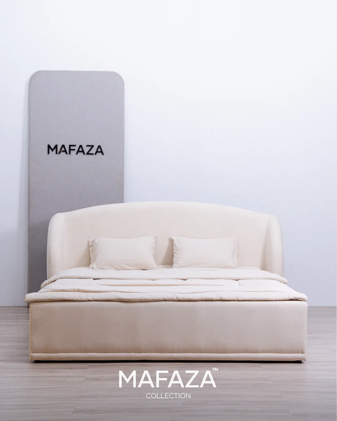 Aura Storage Bed Frame 180x200 Teak Wood Design