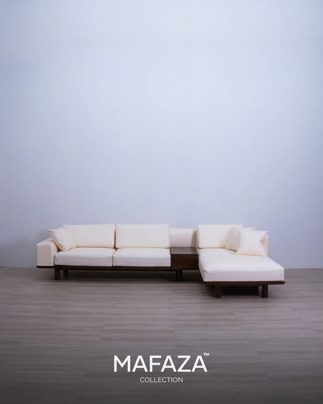 Large Maxi L-Shaped Sectional Sofa with Hidden Storage