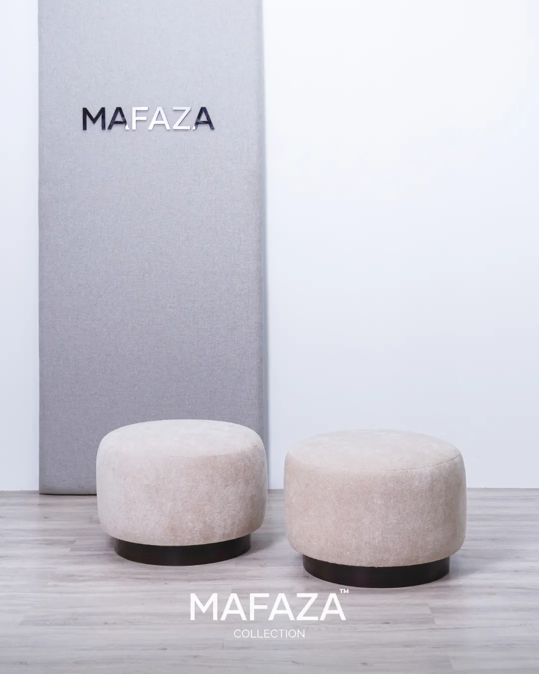 Totem Stool in Solid Teak Wood