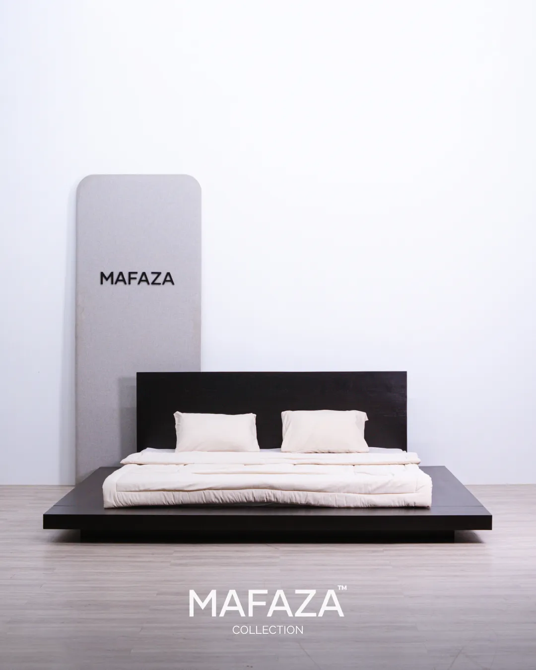 Worth Teak Bed Frame 200x200 Minimalist Super King Platform