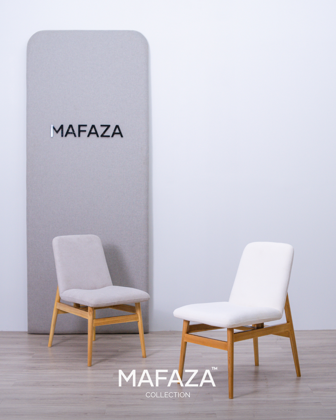 Silvi Dining Chair – Bleached Certified Teak Wood with Hikaron Terry Fabric