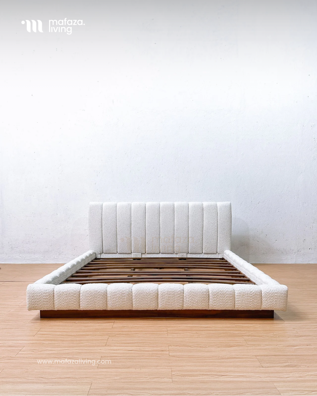 Thompson Vertical-Stitch Bed Frame 180x200