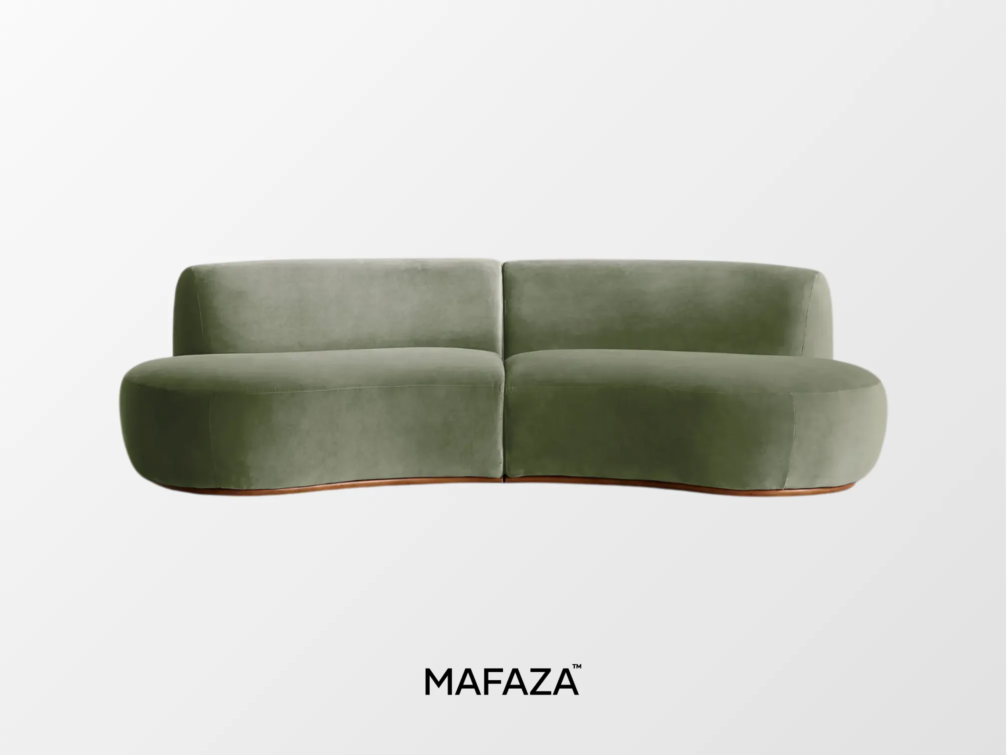 Aline Serpentine 3-Seater Modular Sofa