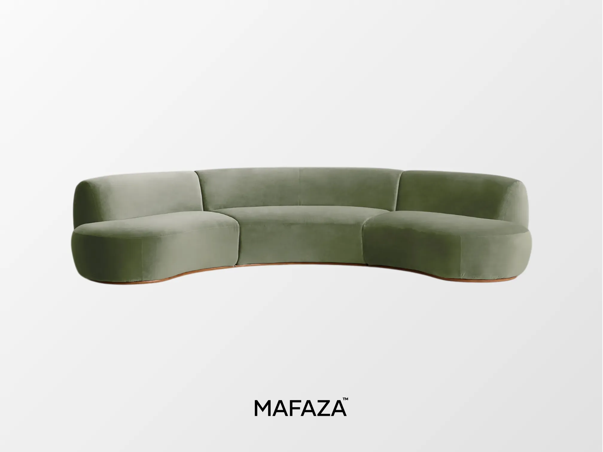 Aline Serpentine 4-Seater Modular Sofa