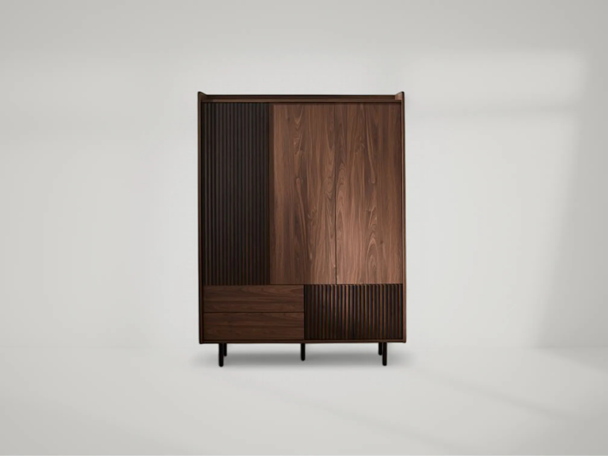 Blaze compact wardrobe with sleek profile and efficient storage solution by Mafaza Living