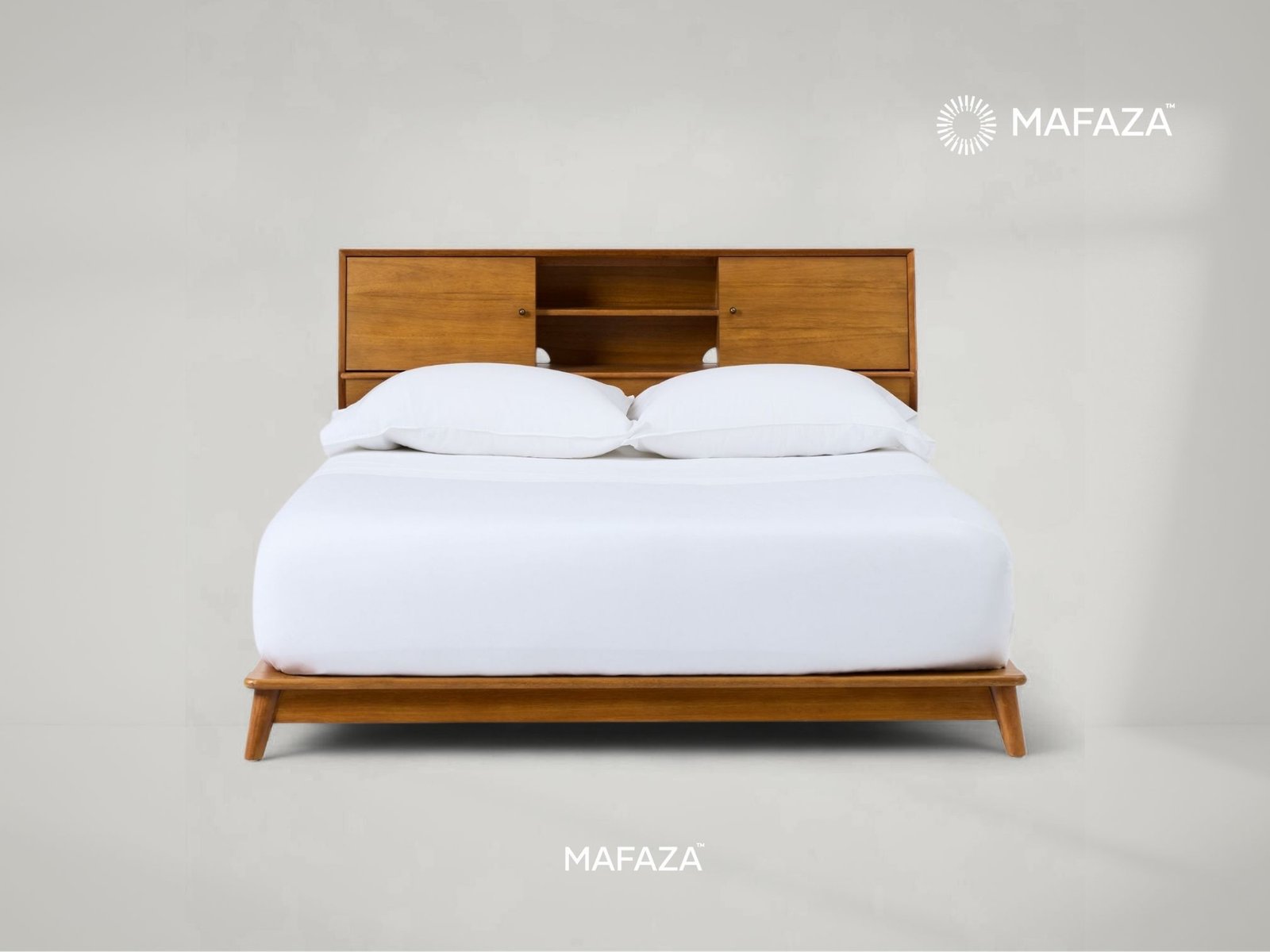 Dallen Headboard Storage Platform Bed Frame