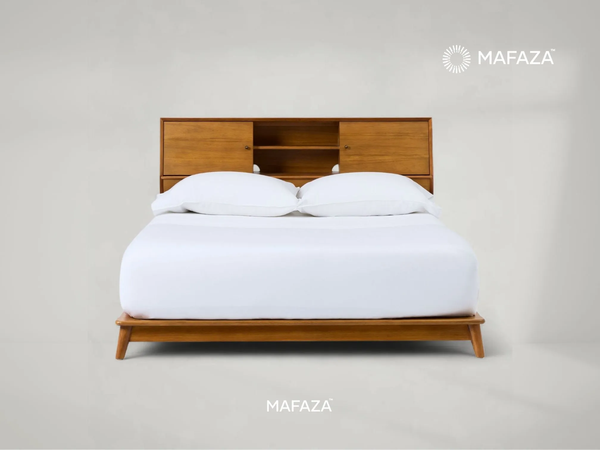 Dallen Headboard Storage Platform Bed Frame