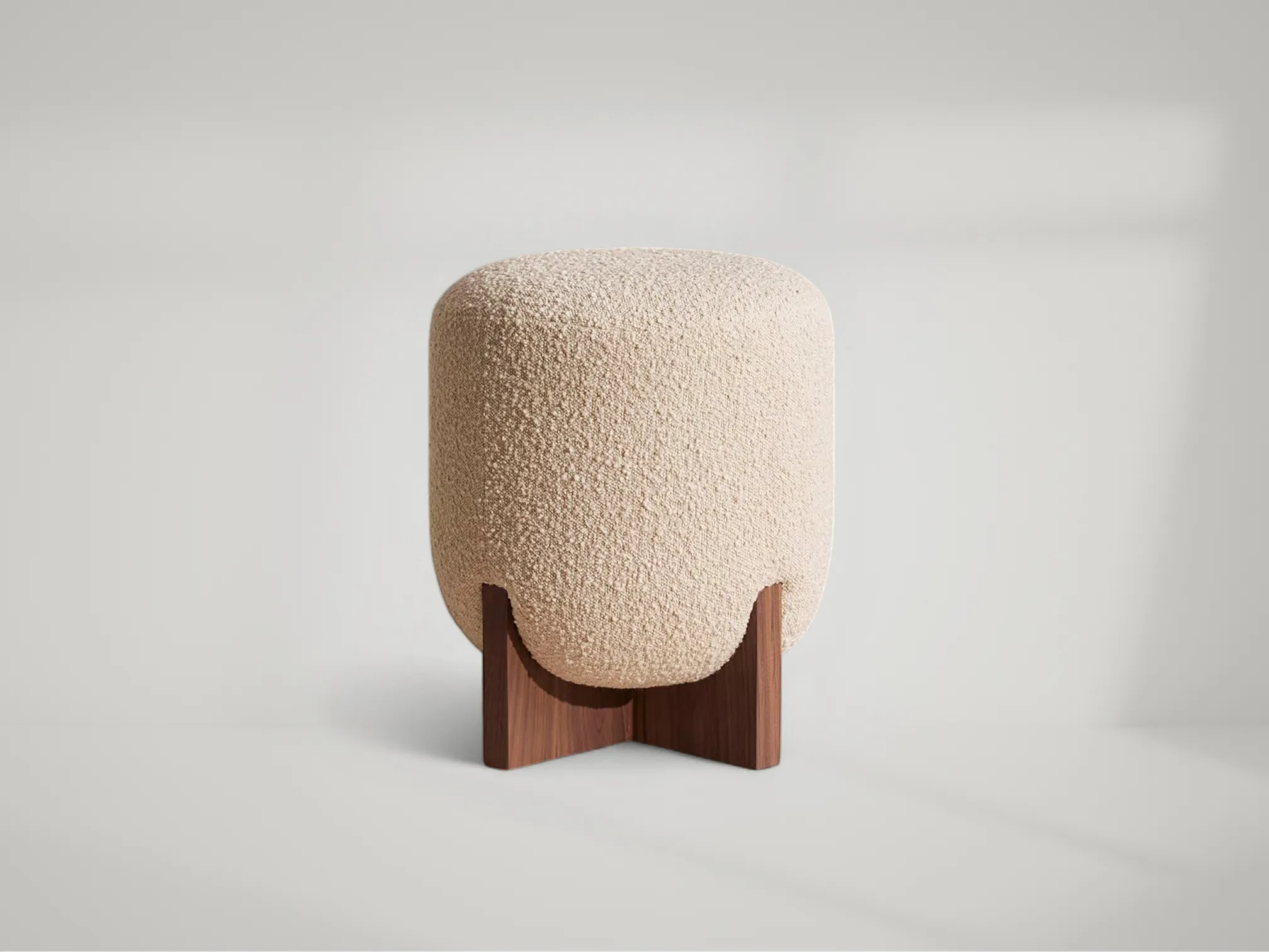 Eldon Stool – Solid teak stool with clean design and handcrafted finish by Mafaza Living