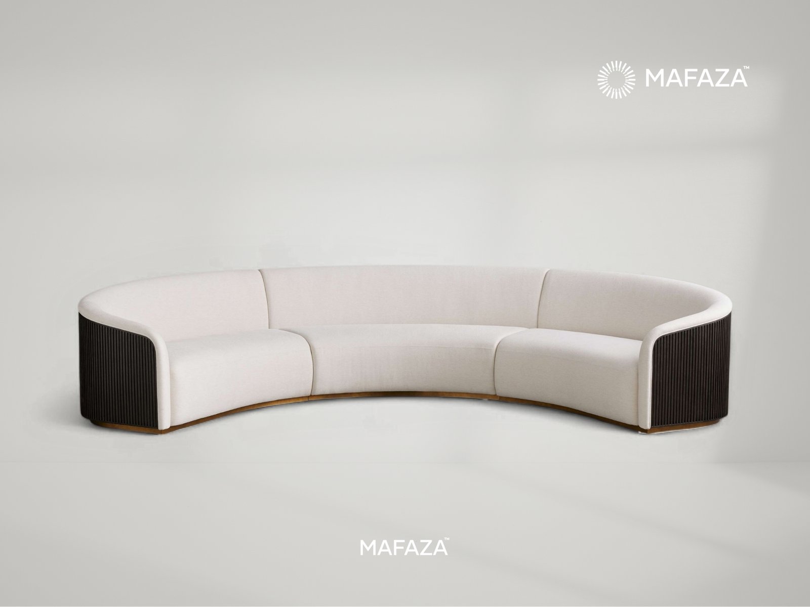 Fenny 3-Piece Curved Sofa