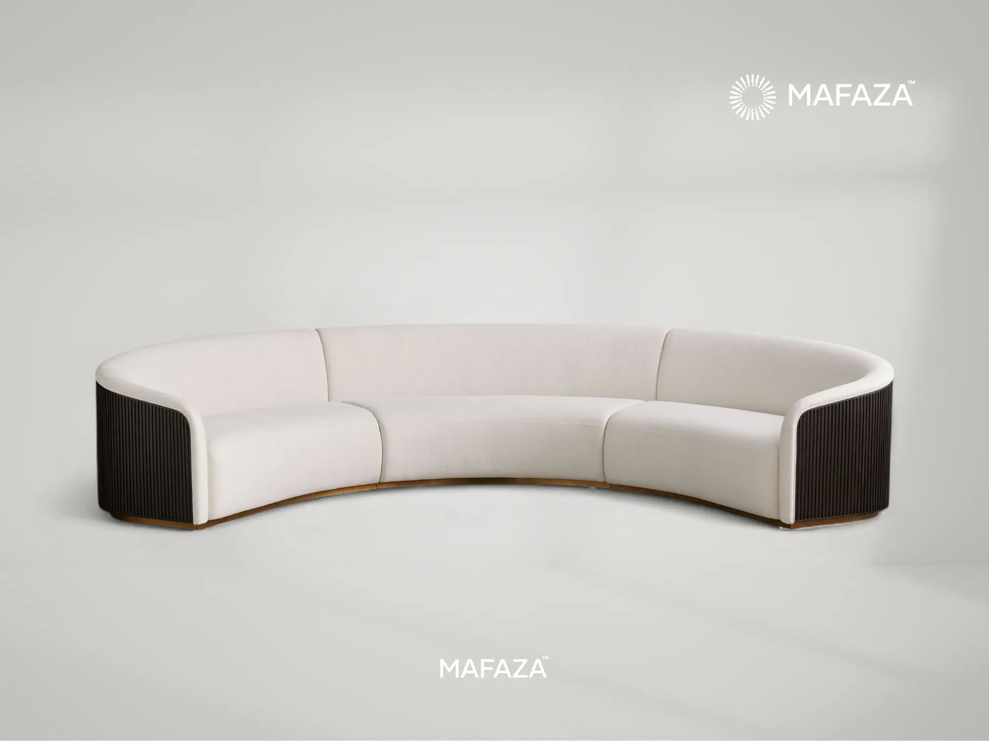 Fenny 3-Piece Curved Sofa