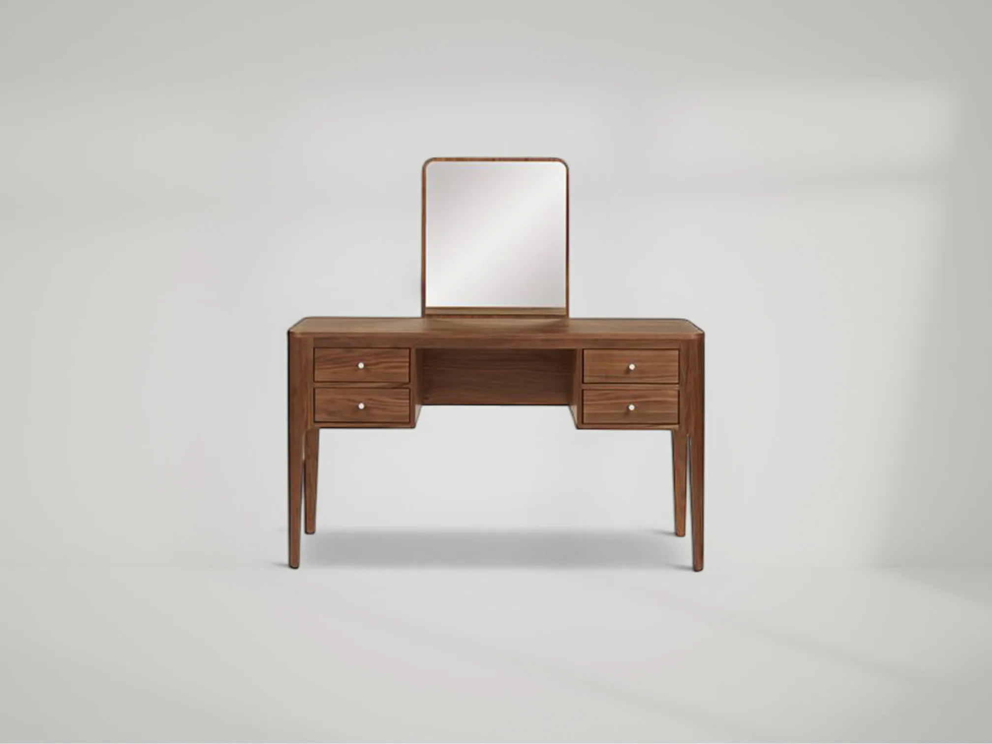 Jasper Conran dressing table featuring sleek teak surface and refined craftsmanship by Mafaza Living