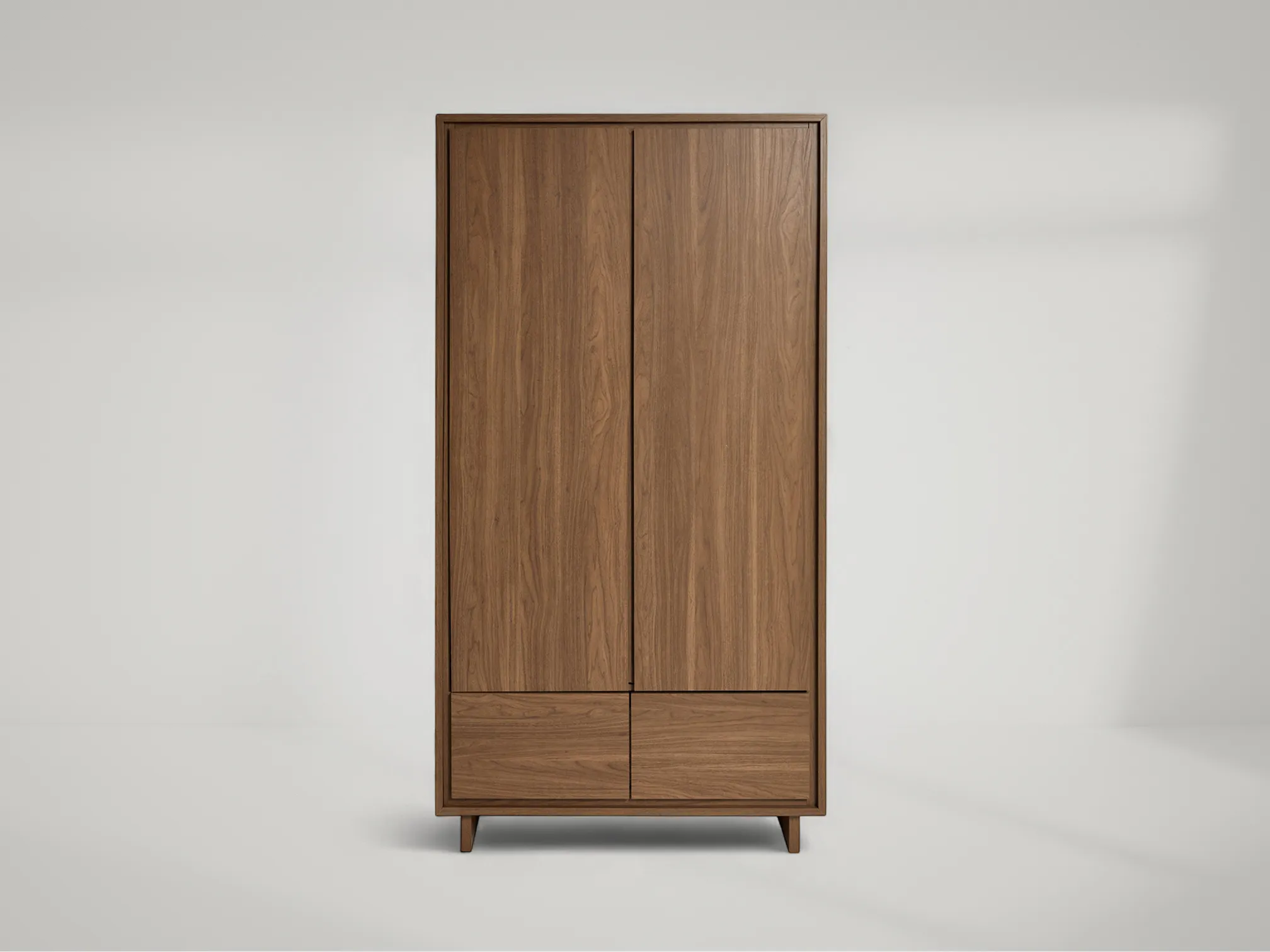 Kaci double wardrobe with understated style and handcrafted precision by Mafaza Living