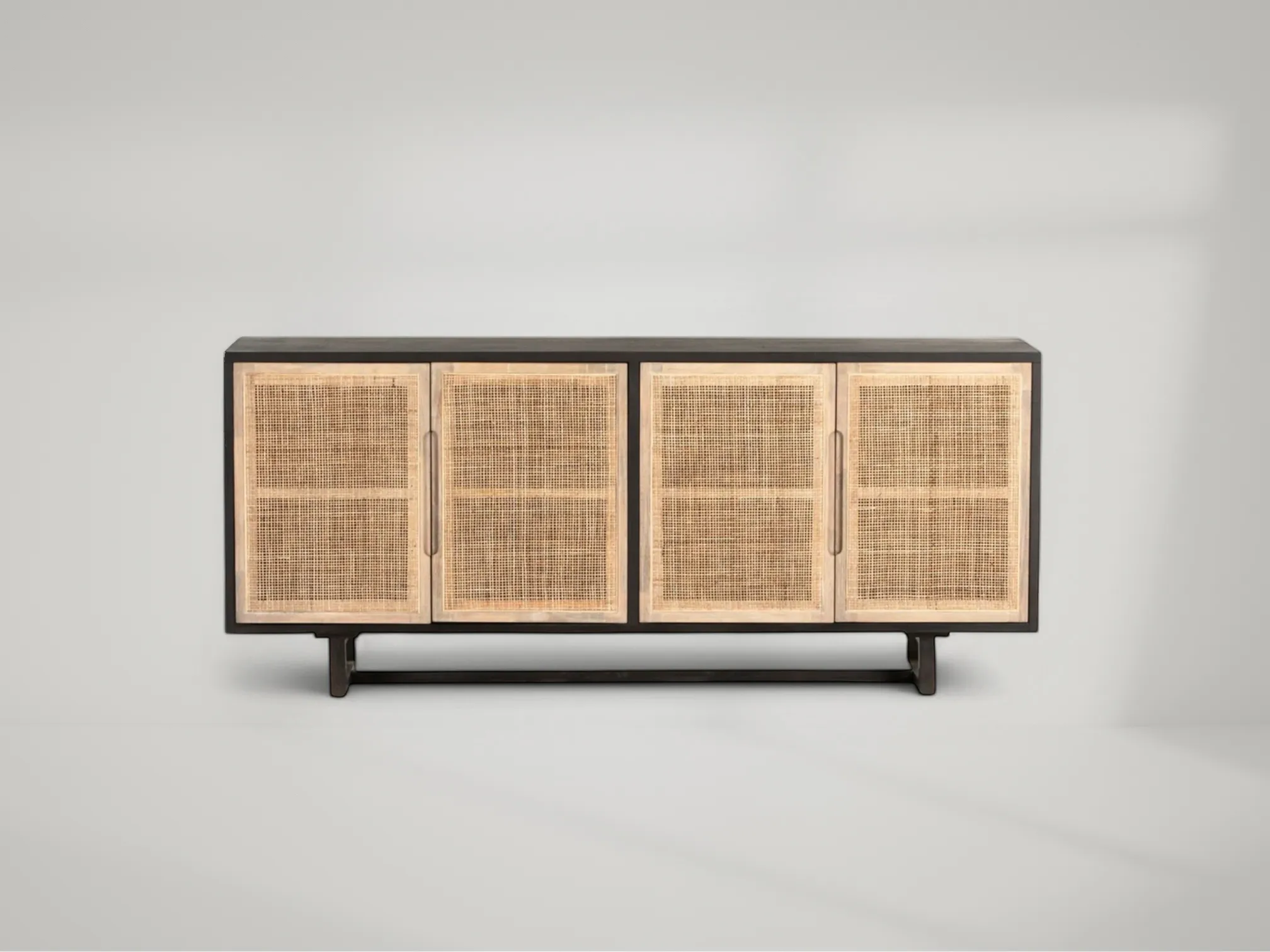 Libby Sideboard – Teak wood sideboard with soft edges and refined storage solution by Mafaza Living