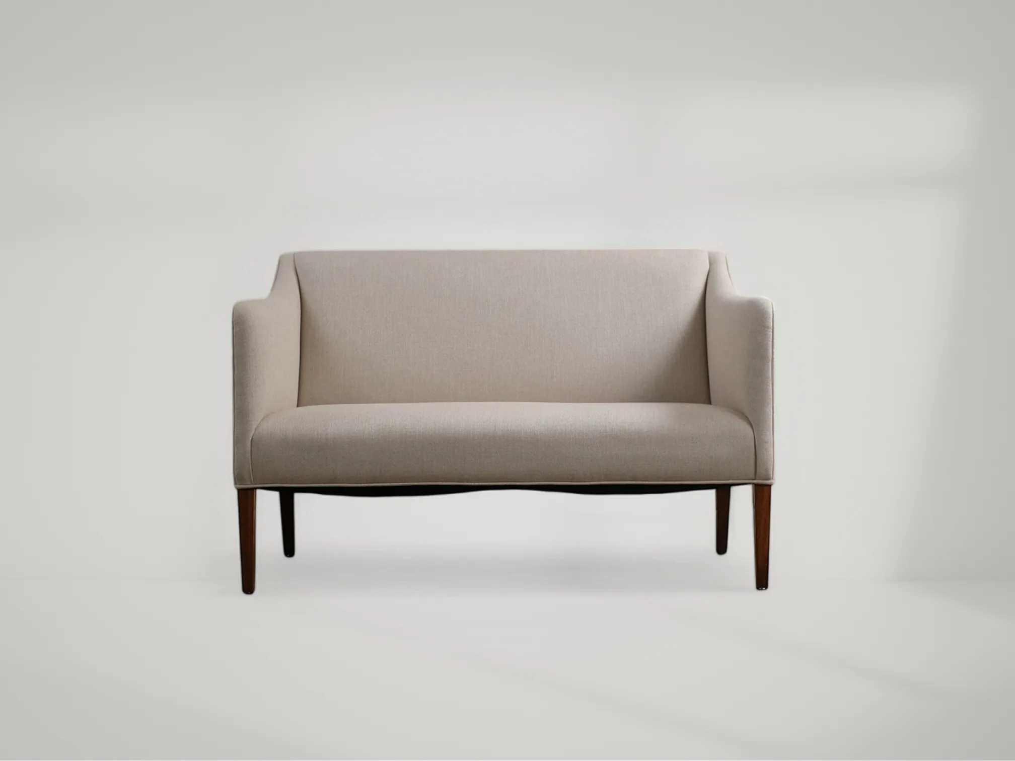 Ole Wanscher Sofa – Teak wood sofa inspired by Ole Wanscher’s iconic design elegance by Mafaza Living