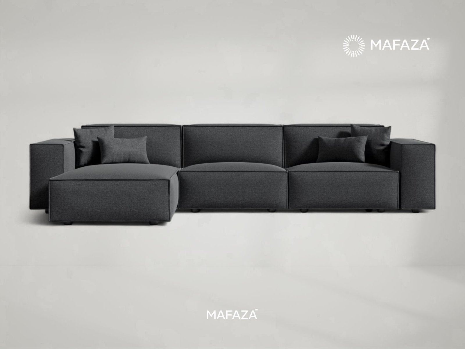 Pocker 3-Piece Sectional Sofa