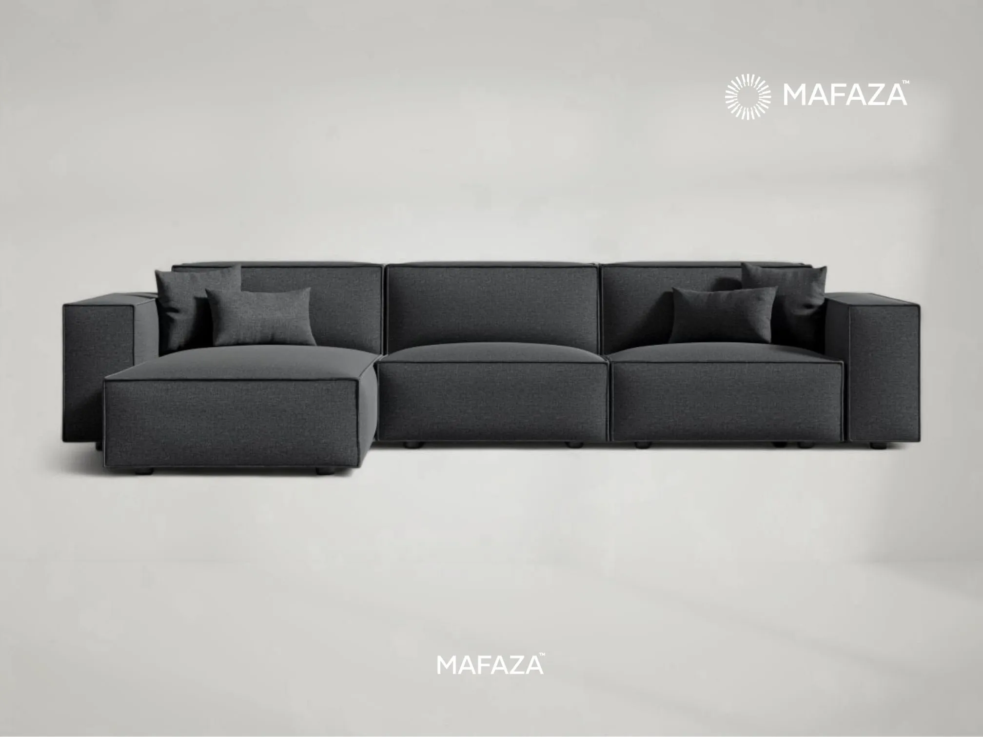 Pocker 3-Piece Sectional Sofa
