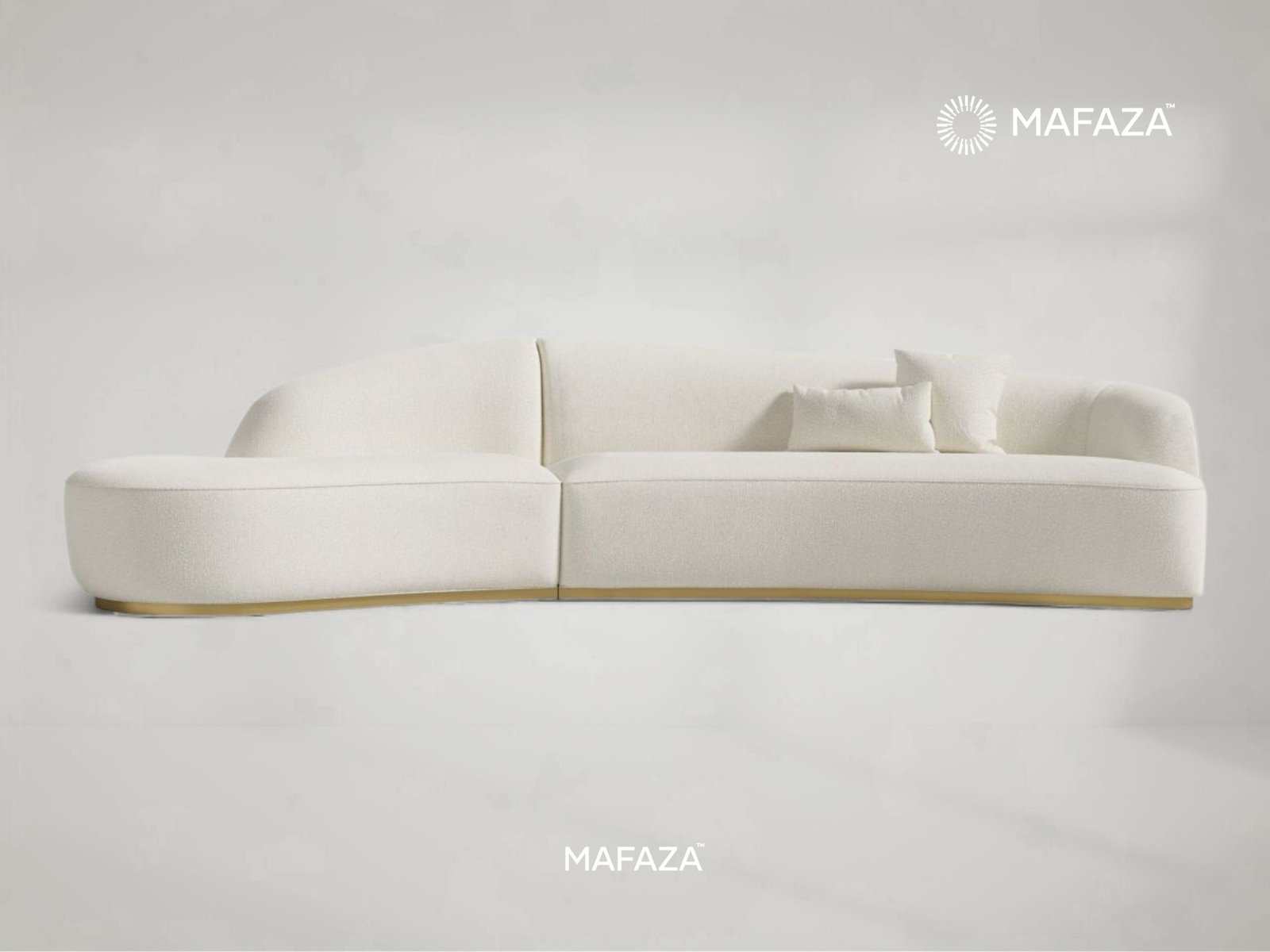 Raya Curved Sectional Sofa