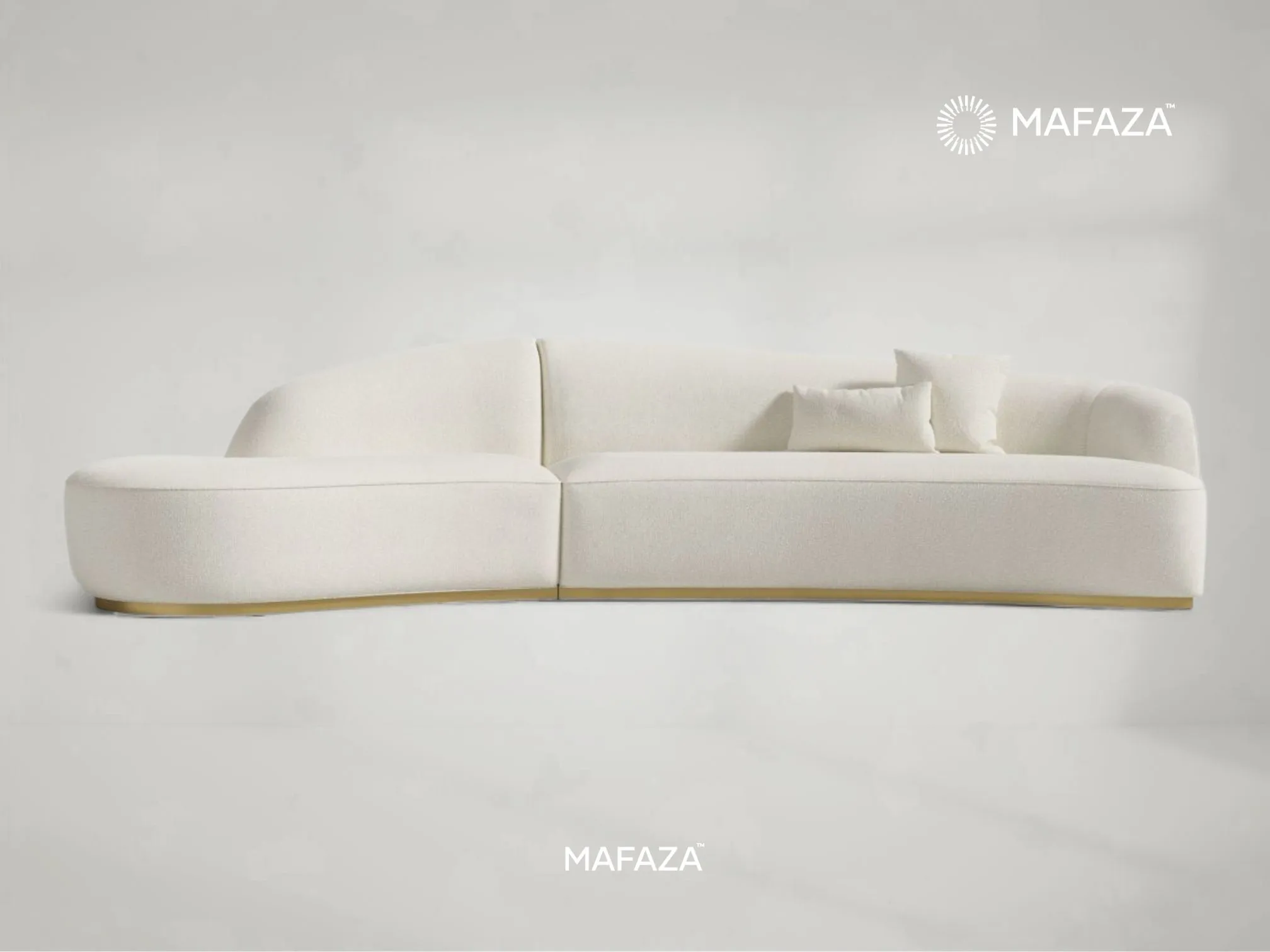 Raya Curved Sectional Sofa