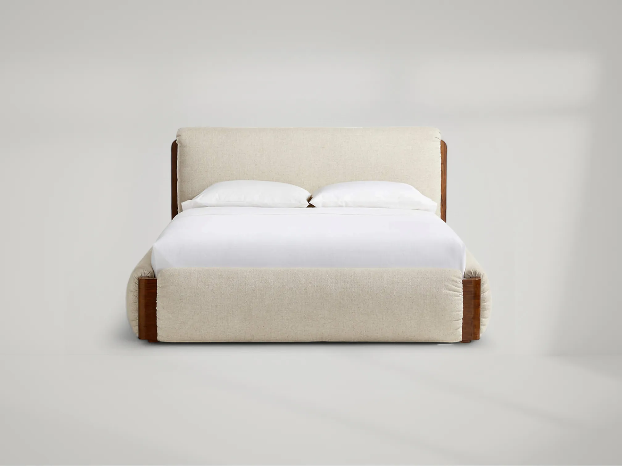 Shinola runwell bed frame inspired by hotel-grade craftsmanship by Mafaza Living