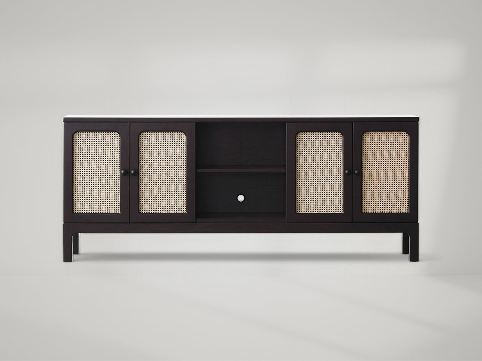 Solna 4-Doors Media Cabinet